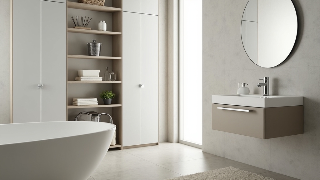 Maximizing Vertical Bathroom Storage: Costs & Wisdom
