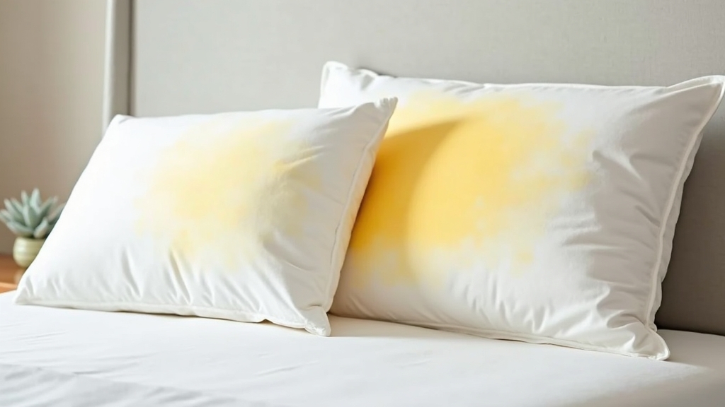 How to Remove Yellow Stains from Pillows: A Comparison Guide