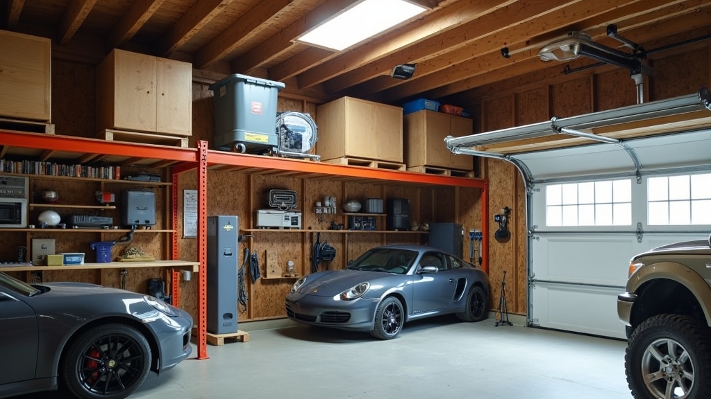 Maximizing Overhead Garage Storage: DIY vs. Professional Guide