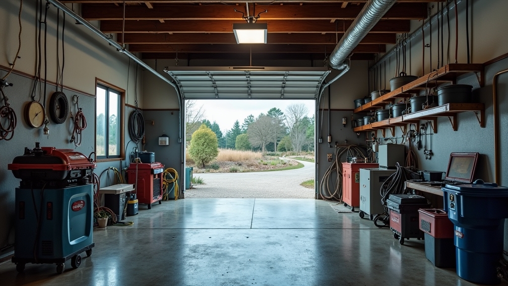 Reducing humidity in damp garages