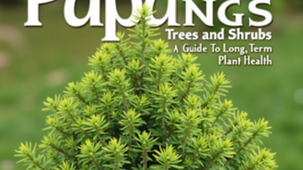 Pruning Trees and Shrubs: A Guide to Long-Term Plant Health