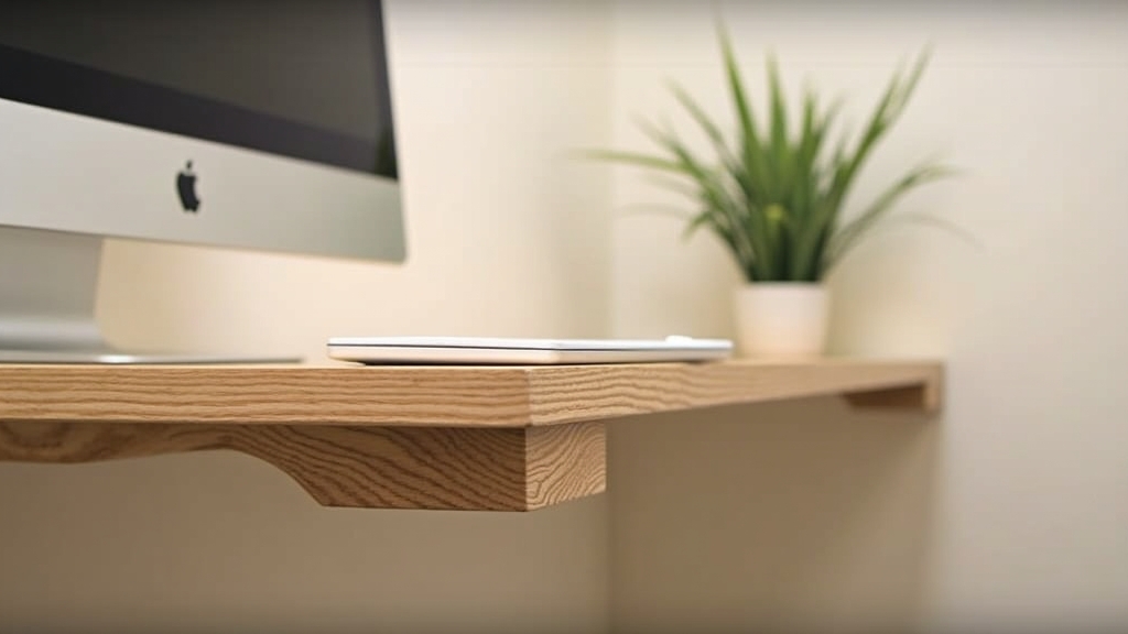 How to Build a Space-Saving DIY Folding Wall Desk