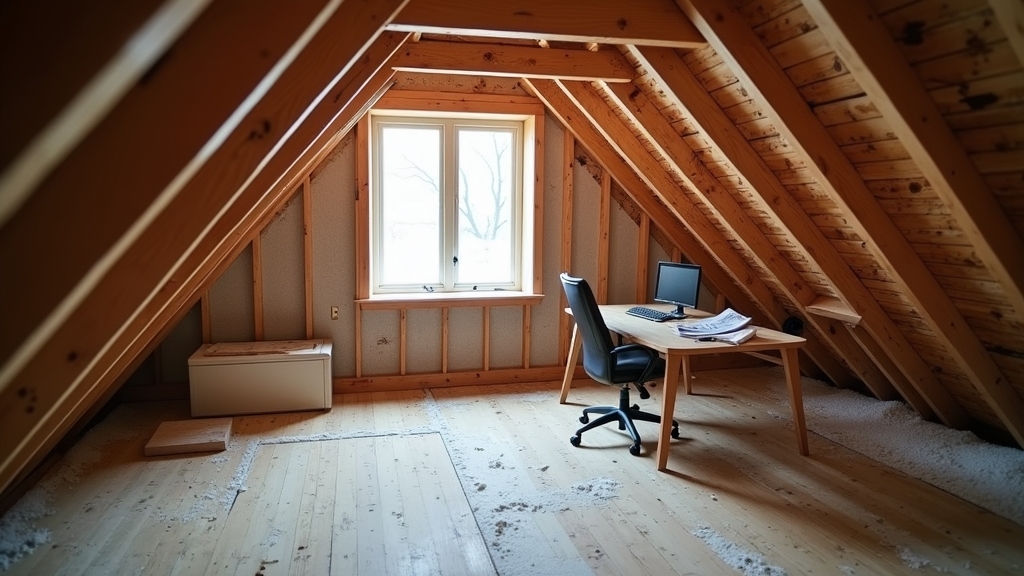 Fixing a Drafty Attic Office: Winter Insulation Guide