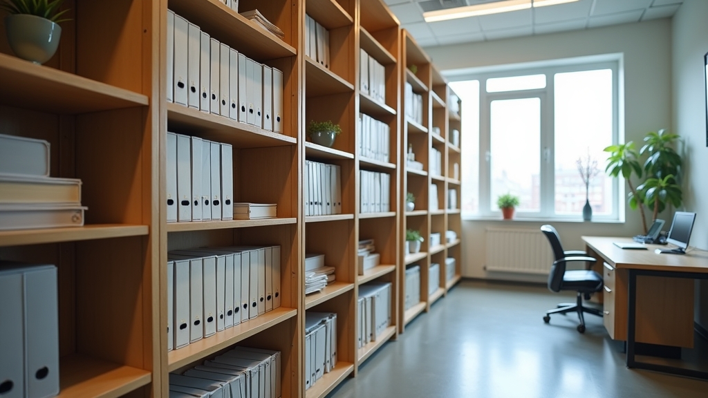 Maximizing Vertical Office Storage: Permanent Solutions