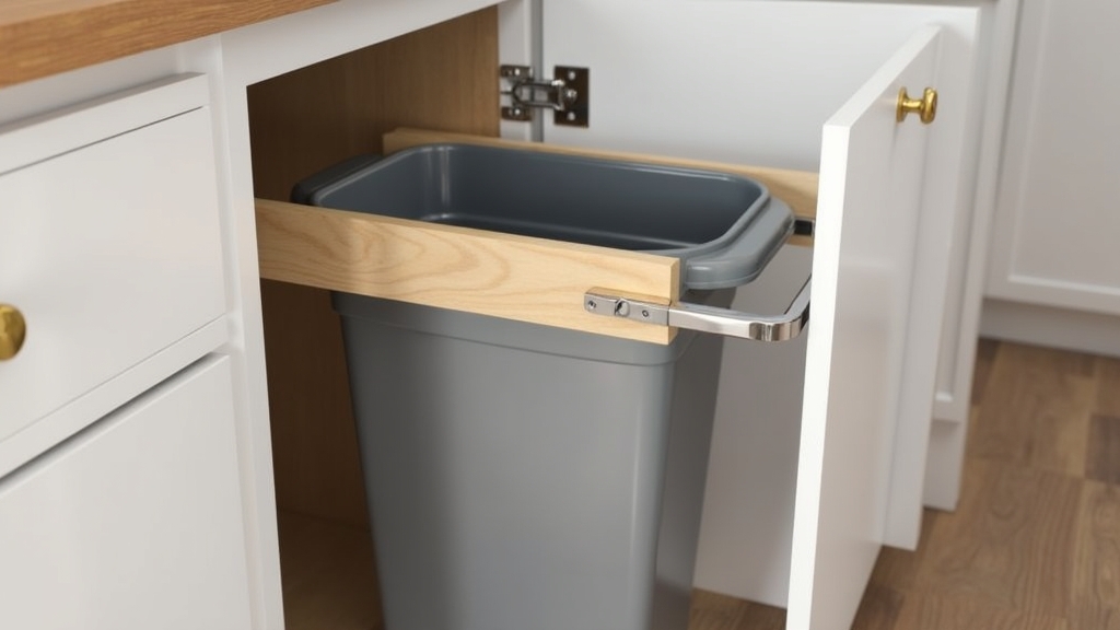 Installing a Pull-Out Trash Bin: Best Methods Compared