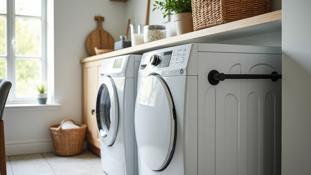 Wall-mounted laundry storage hacks