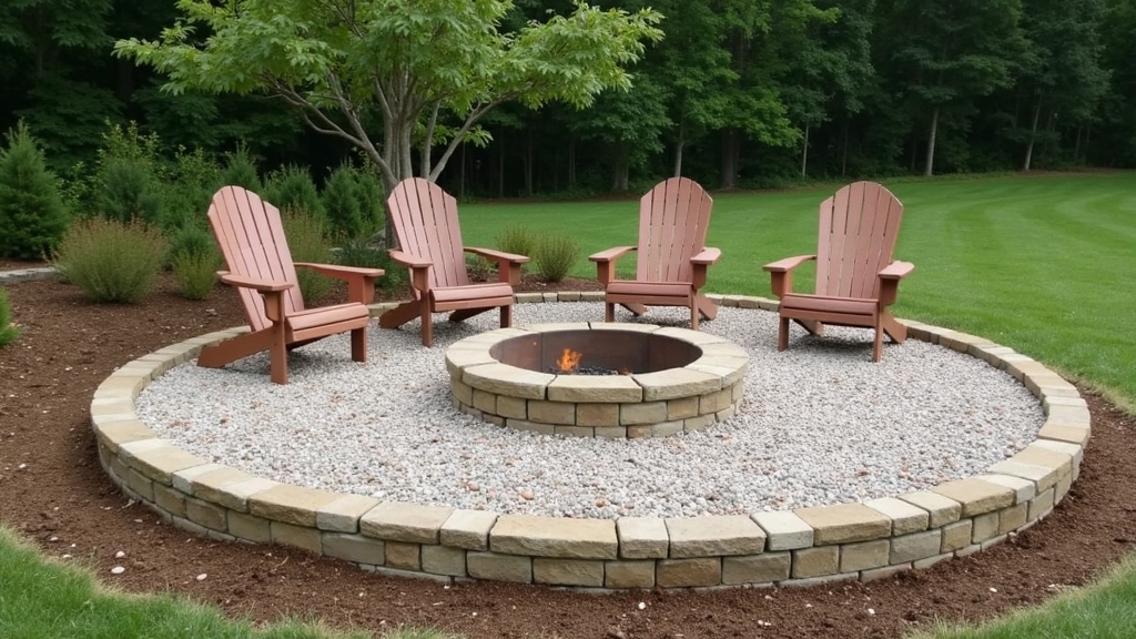 Build a Permanent Gravel Fire Pit Area: A Sustainable DIY Guide