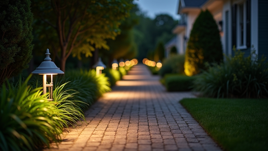 Install low voltage pathway lighting
