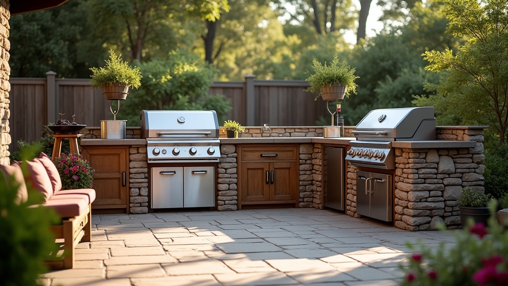 Ultimate BBQ Area Setup: Portable vs. Built-In Grilling Stations