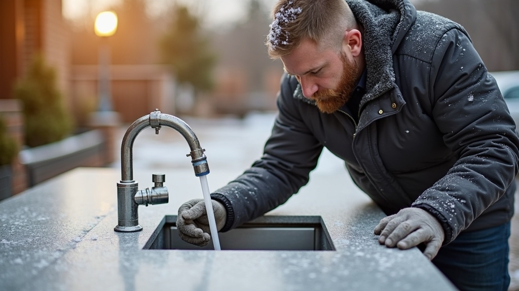 How to Winterize Your Outdoor Kitchen Plumbing: A DIY Guide